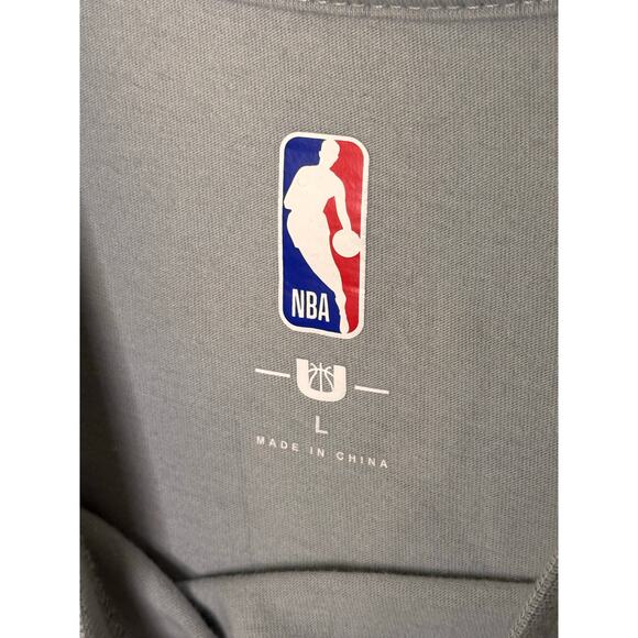 NBA LA Lakers Lebron James Men’s Gray short sleeve Crew Neck T-Shirt size Large - Picture 5 of 8